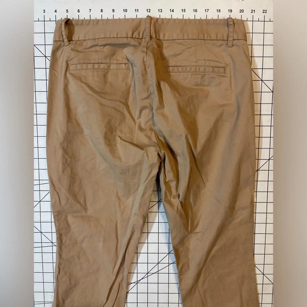 J. Crew Stretch‎ Women’s Size 10 Tan Frankie Chino Pants
